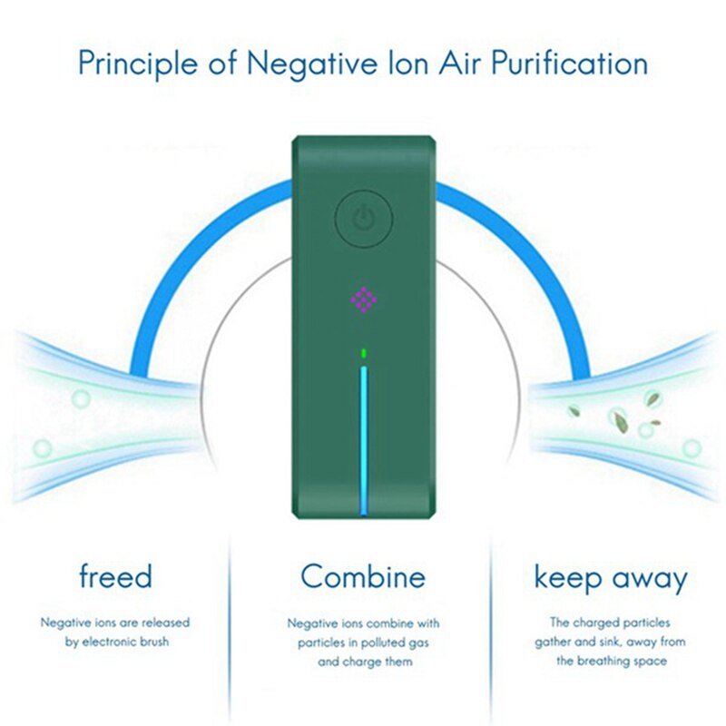 Plug In Air Purifier For Home Cleaner Small Air Ionizer To Remove Smoke Portable Deodorizer Air Freshener
