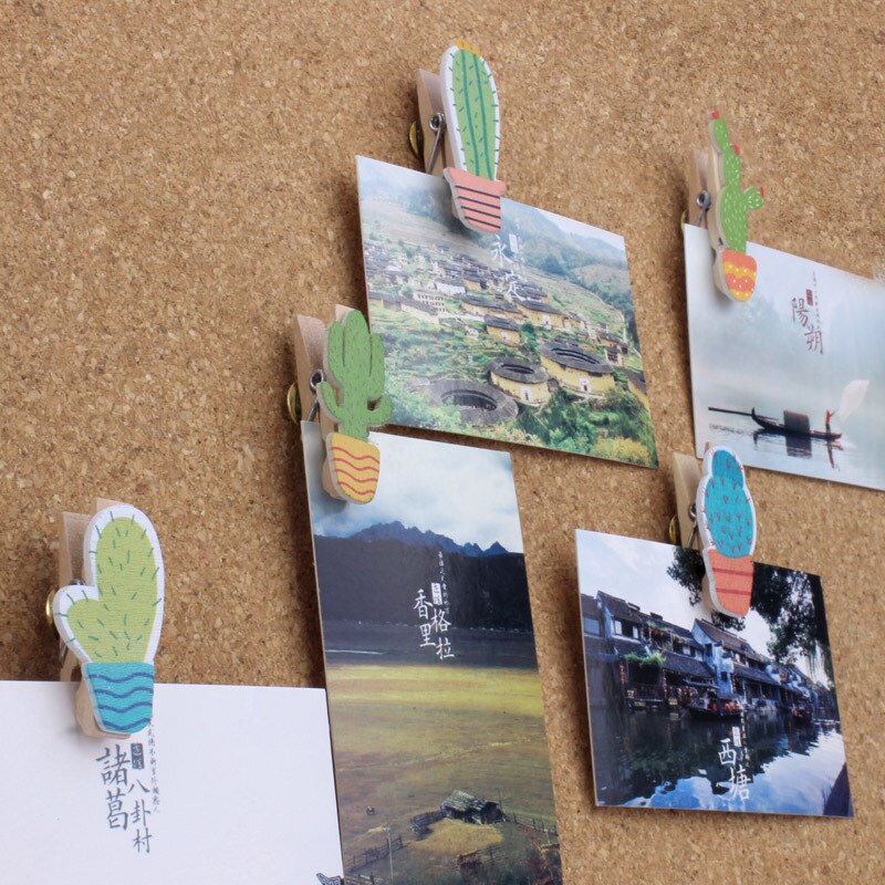 5 INS pince punaise petit livre rouge Cactus n'abîme pas Photo punaise Message feutre tire-bouchon clou poussoir