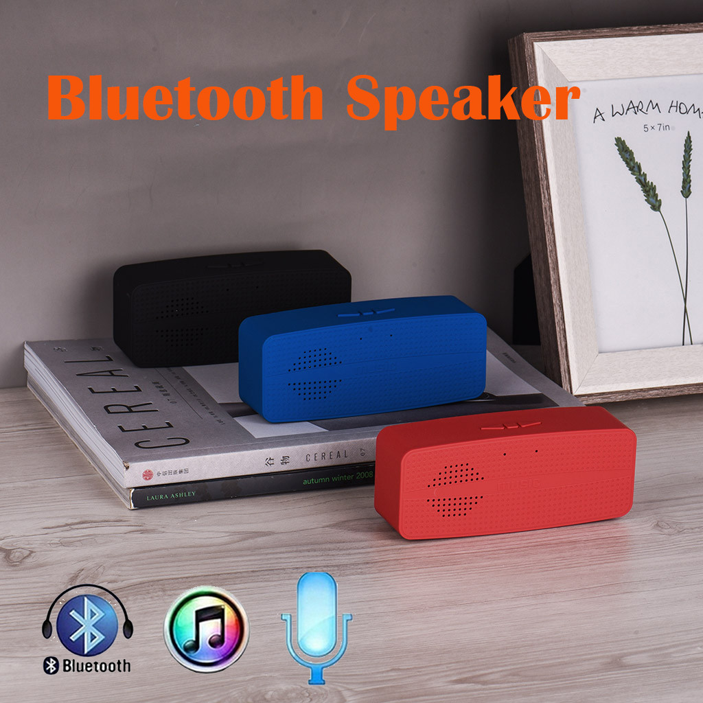 HIPERDEL Bluetooth speaker HIFI Portable speakers Stereo Sound Bar TF FM Radio Subwoofer Column Speakers With Mic Z610