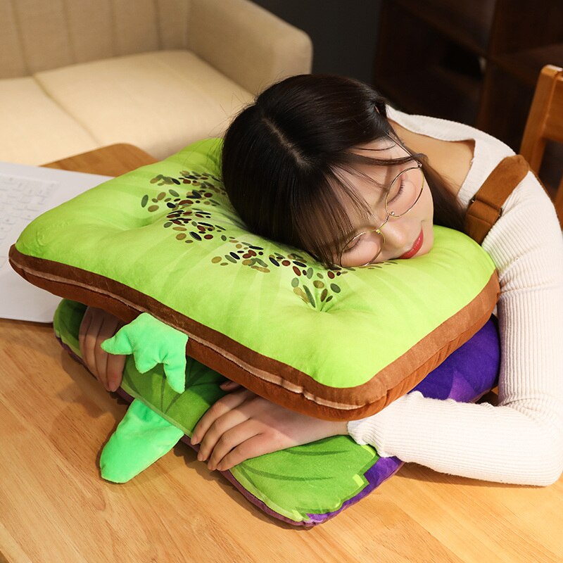 3d kawaii simulation vandmelon citron frugt blød pude plys sødt legetøj sofa pude fyldt hjem bil dekoration børn pige