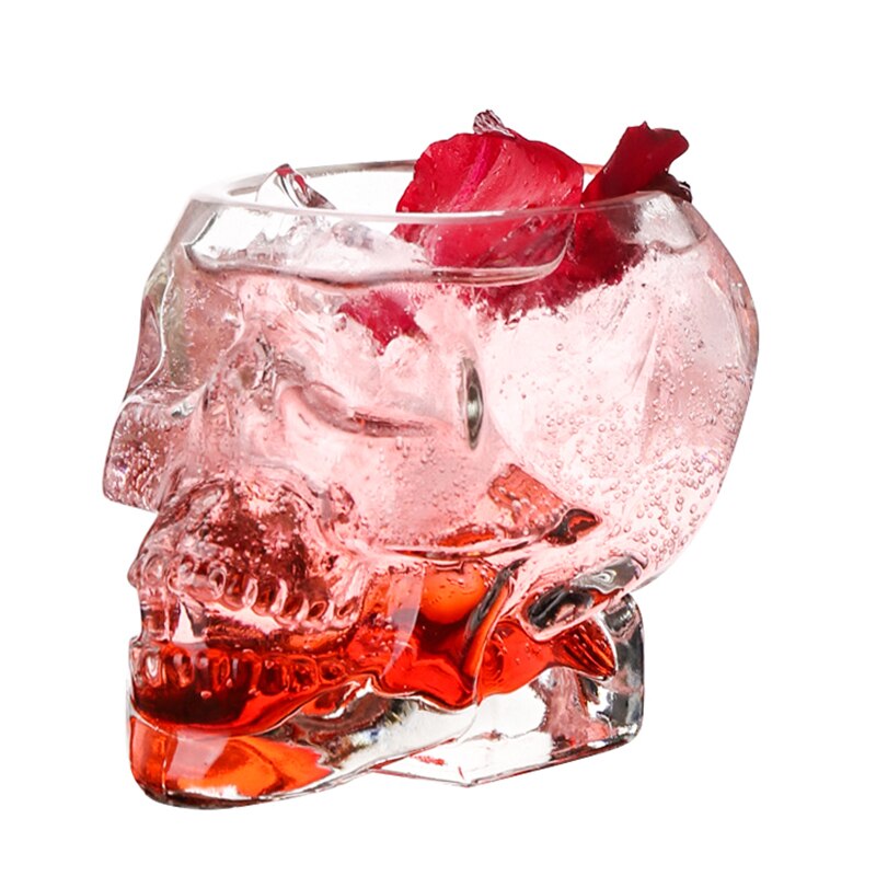Schedel Hoofd Drank Glas Wijn Gothic Glas Bar Gebruiksvoorwerpen Drankjes Servies Whiskey Wijn Schedel Cup Drinken