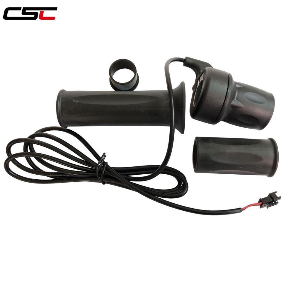 Elektrische fiets Duimgas Halfdraaigashendel met elektrisch slot 36V 48V 60V 72V 130X Ebike-accessoires Waterdichte stekker