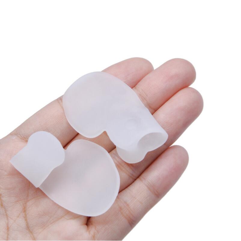 1Pair/5Pairs Small Toe Thumb SEBS Material Toe Capsule Protector Foot Care Finger Toe Separator Thumb Valgus Aligner Daily Use