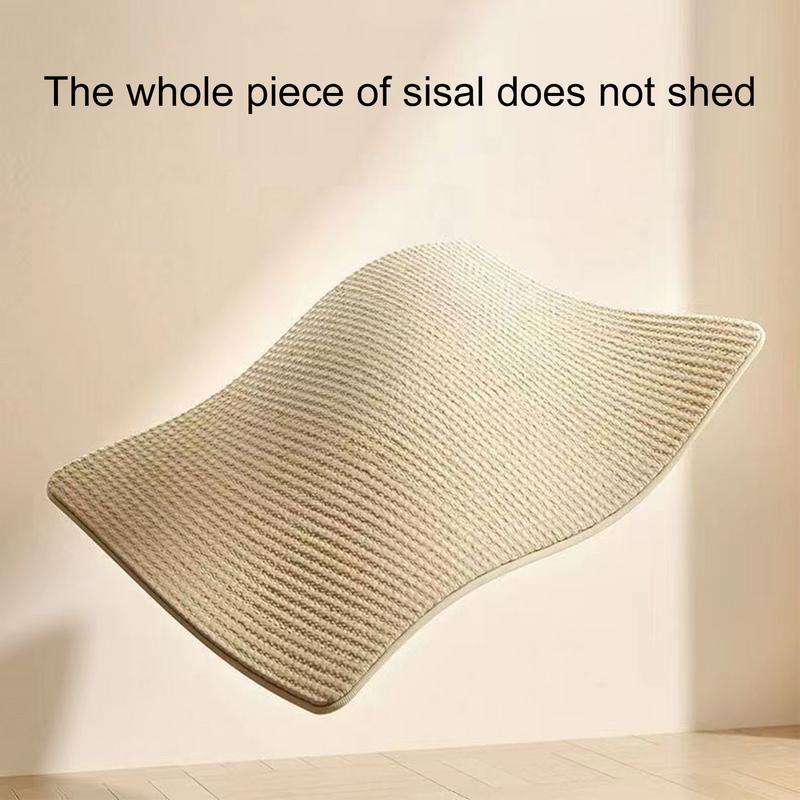 Rascador de Sisal para gatos, tablero rascador portátil para gatos, garra de molienda, juguetes para gatos, resistente al desgaste, poste rascador para mascotas, sillón reclinable para gatitos