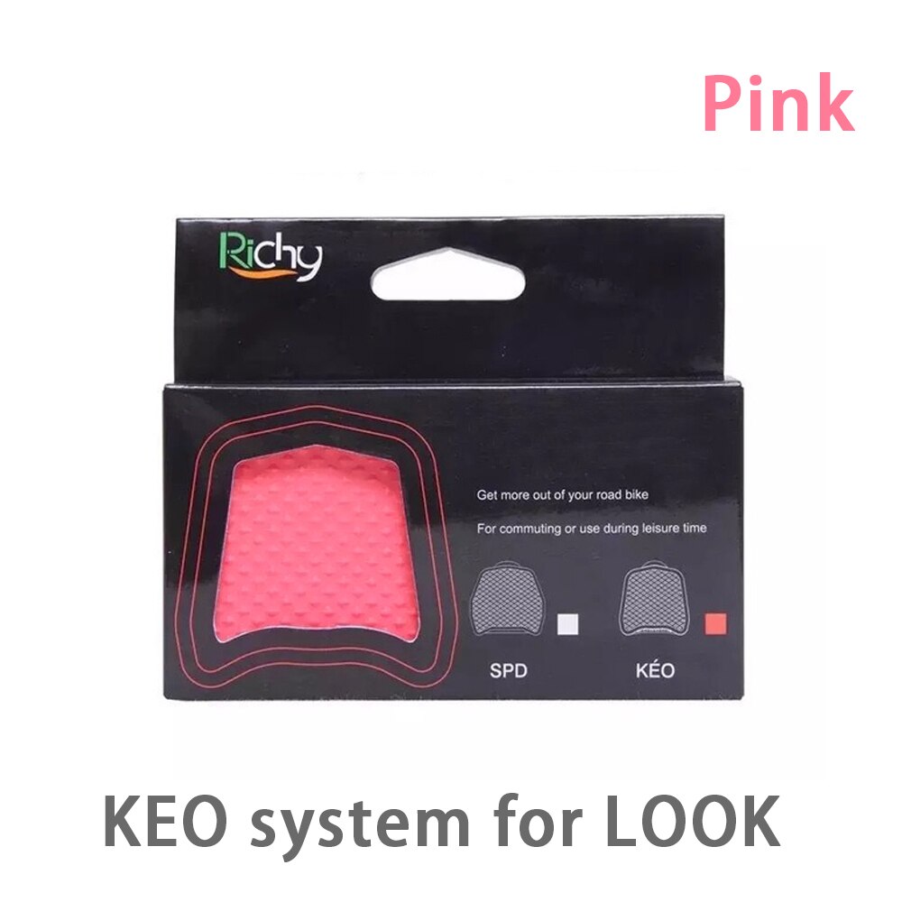 Road bike pedales bicicleta accessories bicycle pedal clip spd/keo pedals Cycling SPD and LOOK KEO Systems: KEO pink