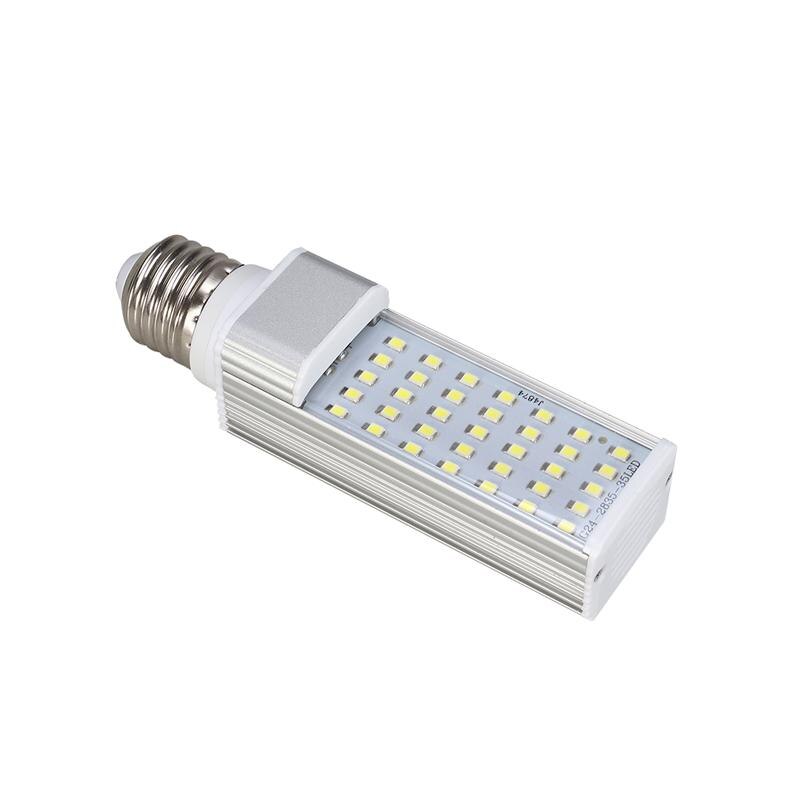Ledet energisparelampe for å passe til alle fiskeputer og fiskekasser akvarier ledet fisketank horisontal plug mais lys akvarium tilbehør: 7w