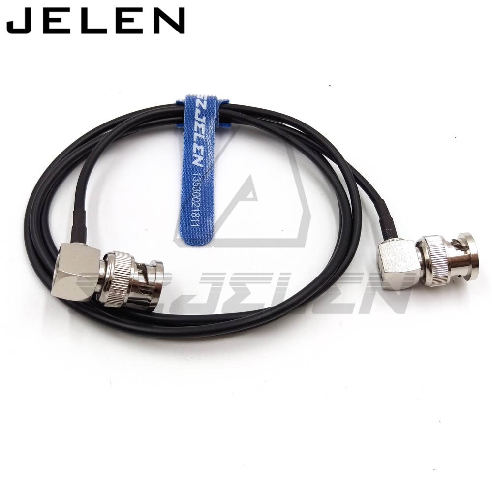 Ultraweiches SDI-Videosignalkabel, SDI-Leitung für Kameramonitor, BNC-Stecker auf BNC-Stecker-Winkelstück, SDI-Zopf. Kamera RF-Koaxialkabel