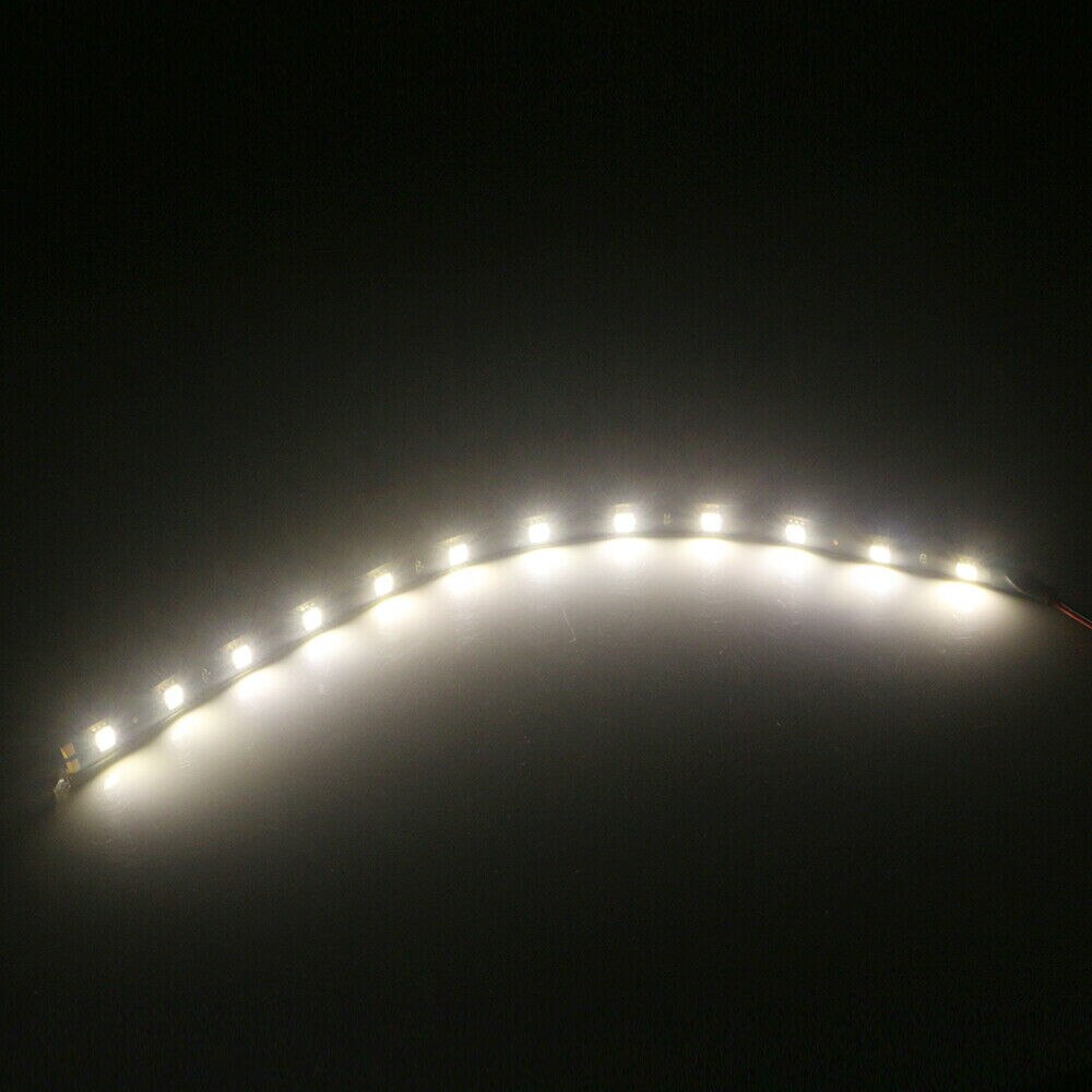 30Cm Motor Led Strip Smd Underbody Decoratieve Strip Licht Voor Auto Motorfiets Mooie Decoratieve Zachte Verlichting 5050 Led: Warm white