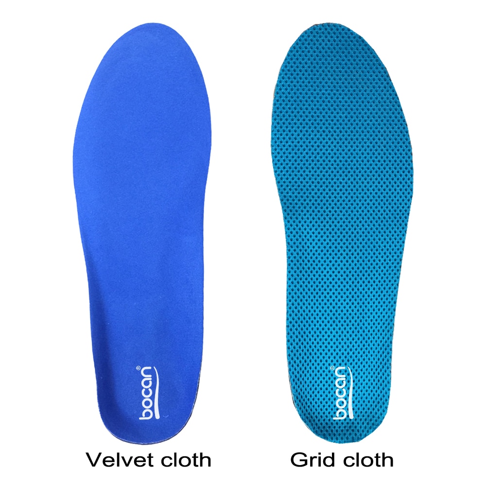 Bocan-geelipohjalliset hengittävät ja mukavat silikonipohjalliset deodoranttia sisältävät iskunvaimennuspohjalliset urheilukenkien pohjalliset