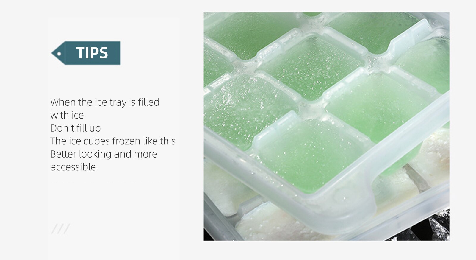 1/2/4 warstwy mrożjeden zamrażarka lodówka Whisky forma skrzynka tacka robić lodu kwadratowy domowej roboty koktajl podejmowania szybkie impreza