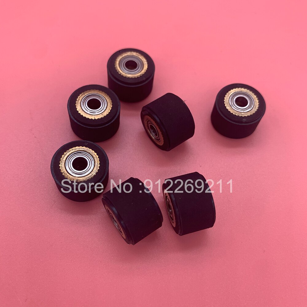 Graphtec Snijden Papier Druk Pinch Roller Voor CE5000 CE3000 CE6000 FC8600 FC8000 Druk Push Roller Wiellager Koperen Kern