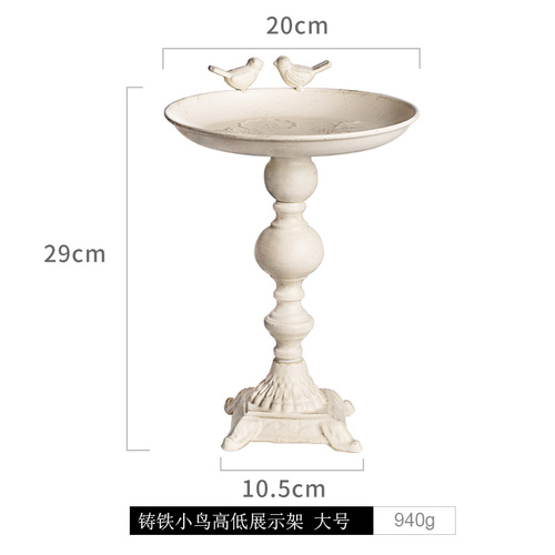 European white dessert table decoration / display stand set / wedding cake set table / wooden snack tray: 29x20cm