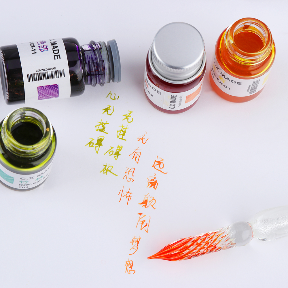 7ml Colored Ink Stationery Painting Ink Signature ... – Grandado