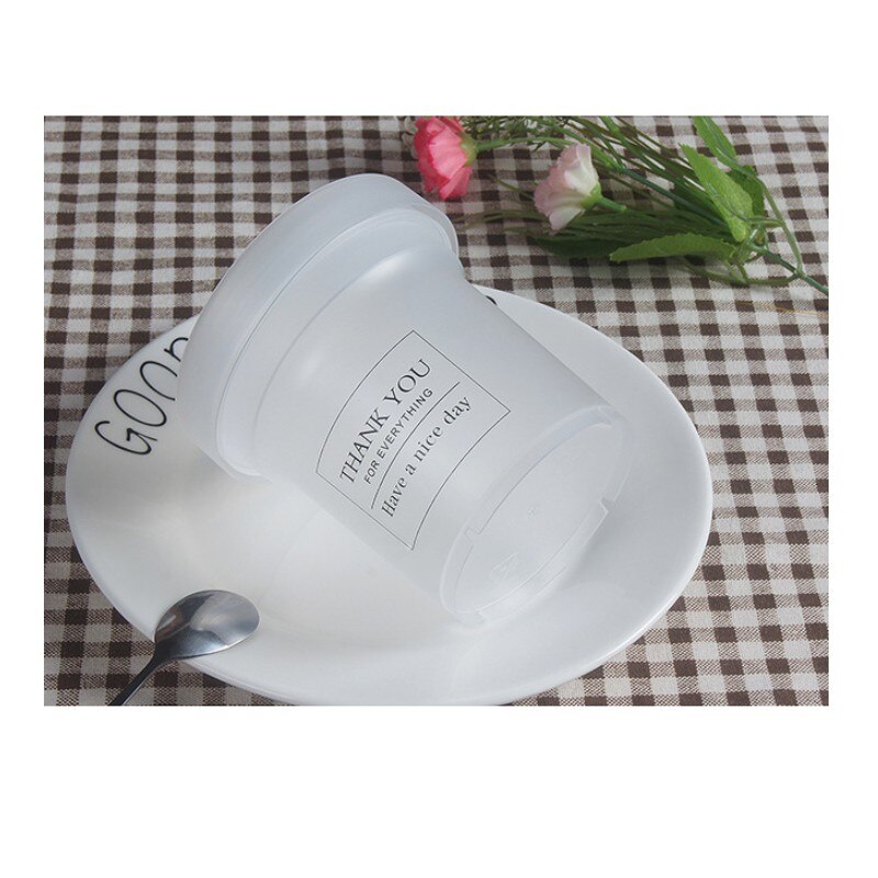 30pcs/pack Transparent thank you Label Sticker Circular Sealing Label Sticker PVC transparent label stickers large 8x5.5cm