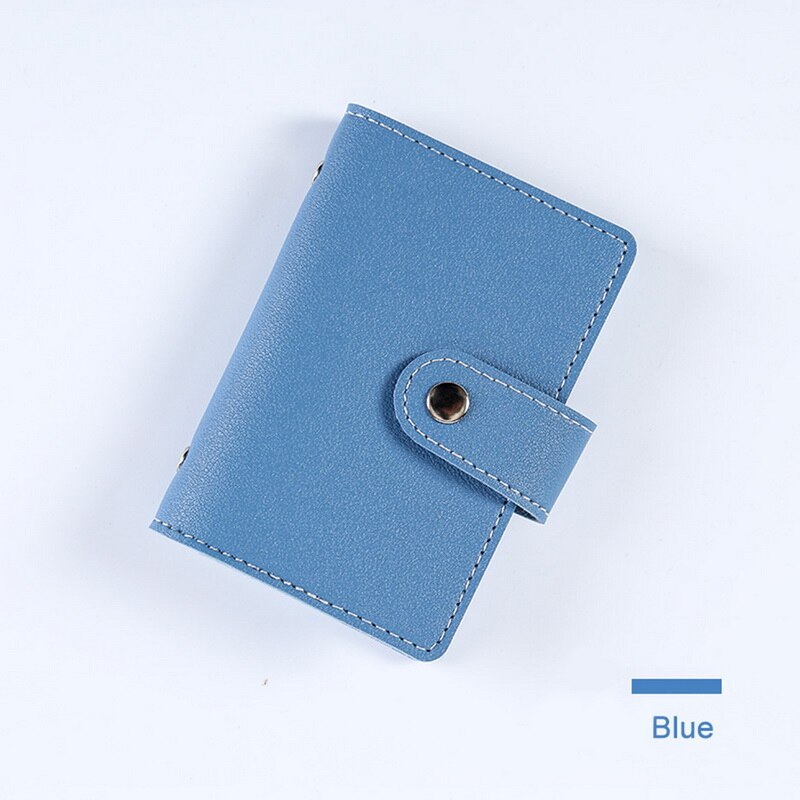 Billetera de aluminio con bloqueo de tarjeta de crédito para hombre, funda rígida antiescaneo protectora, monedero: color9