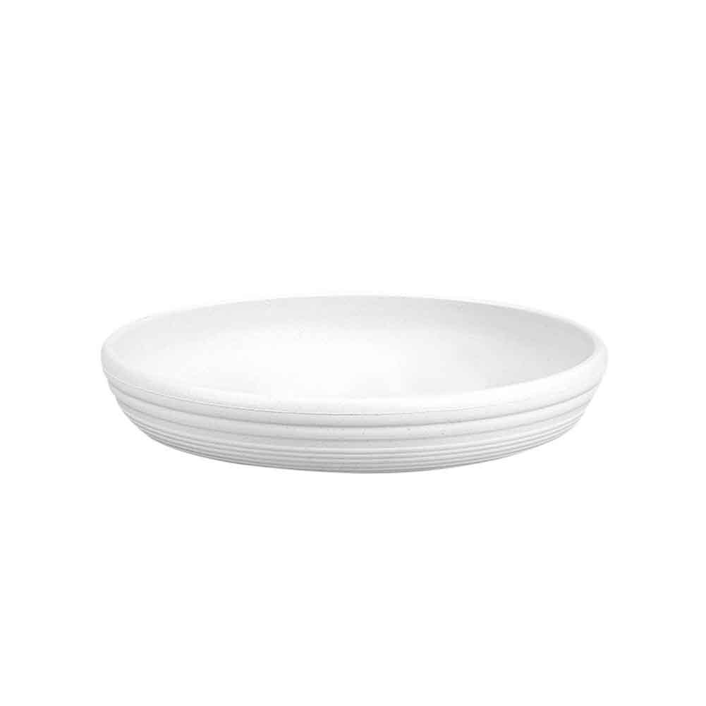 Altan glat pp indendørs udendørs nem at rengøre runde paller urtepotte plante underkop hjemmehave solid genanvendelig drypbakkebeholder: Hvid s