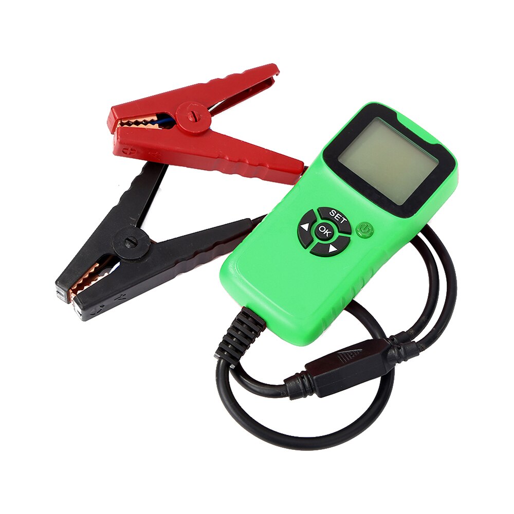 Car Battery Charger Tester Analyzer 12V 2000CCA Battery Voltage Test Charge Circuit Charge Tester Automatic Diagnosis