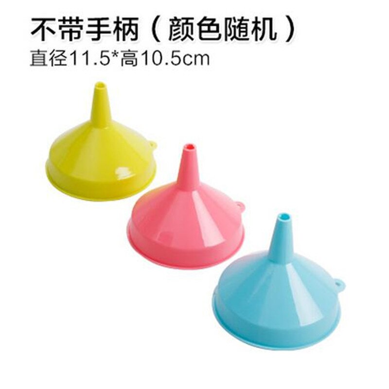 Herramienta de cocina F unnel líquido original, embudo de plástico multifunción colorido, herramienta de subpaquete