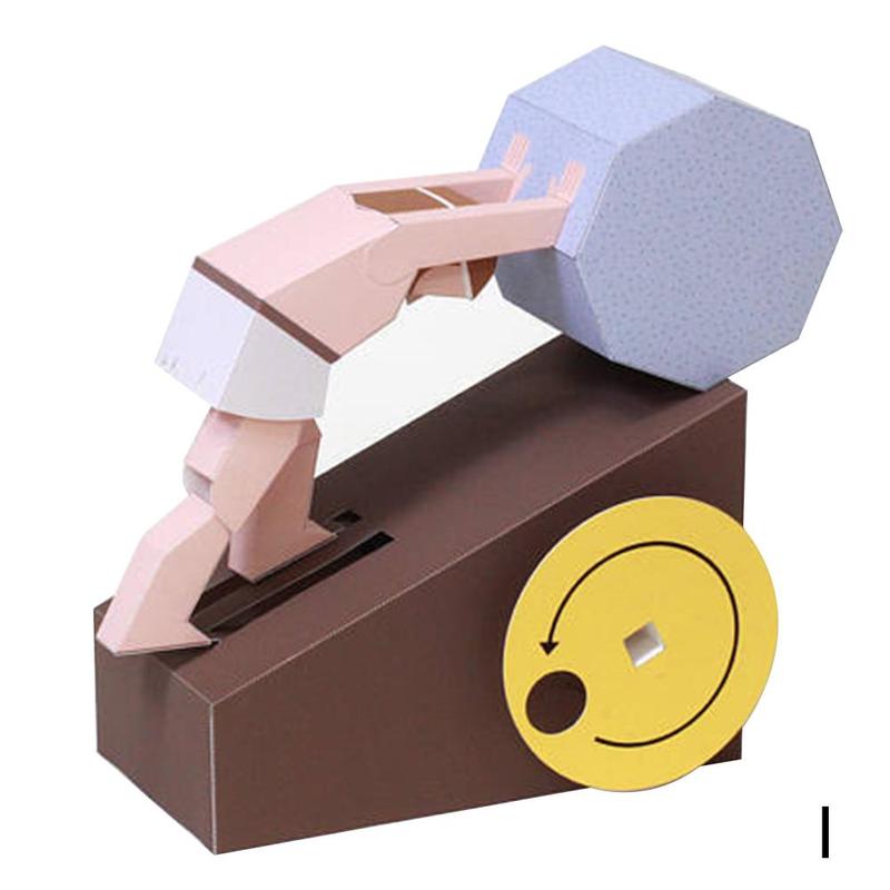 Diy Papier Scrapbook Decoratie Papier Haruki Nakamura Speelgoed Origami Papier Dier Schattige Vouwen Speelgoed Ontdek Kid Kirigami Q7P9: I