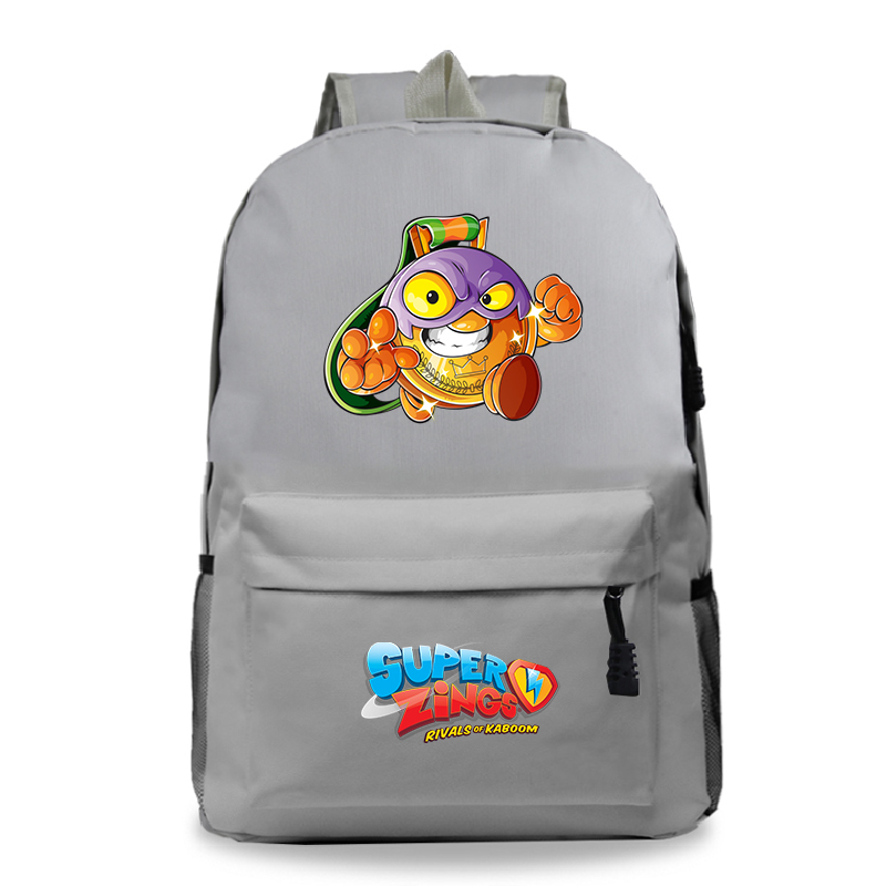 Sac A Dos Bookbag Super Zings Cartoon Rucksack Frauen Schule Taschen für Teenager Mädchen Zurück Pack Lässig Reise Rucksack kinder