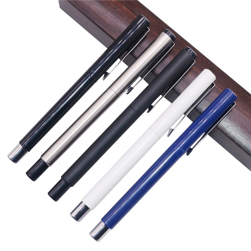 2 pcs 0.5 mm Fountain pen Promotions Birthday Student Stationery Office Writing pen Calligraphy practice brand pen