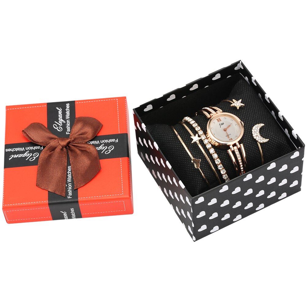 Frauen Uhren Armreif & Armbinde Uhr einstellen Kleine Zifferblatt Stahl Armreif Uhr Armbinde Luxus Damen Relgio Feminino: Armreif Uhr einstellen 35