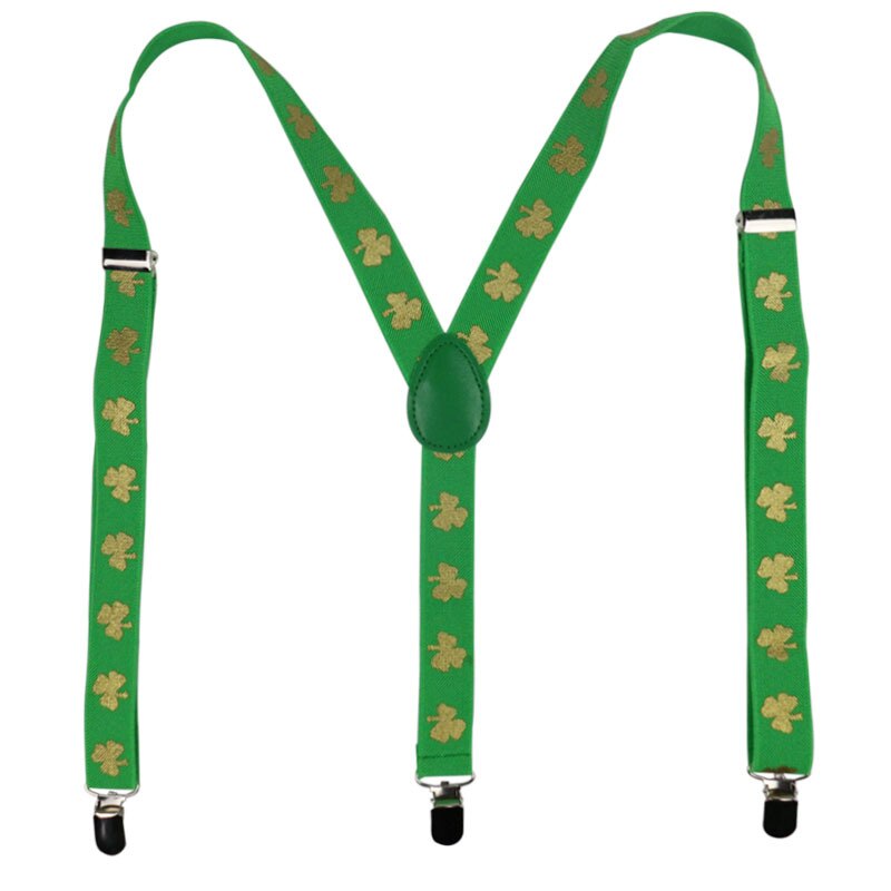 Trébol de cuatro hojas de tirantes ajustables para hombre y mujer, , accesorios cómodos, 100x2,5 CM
