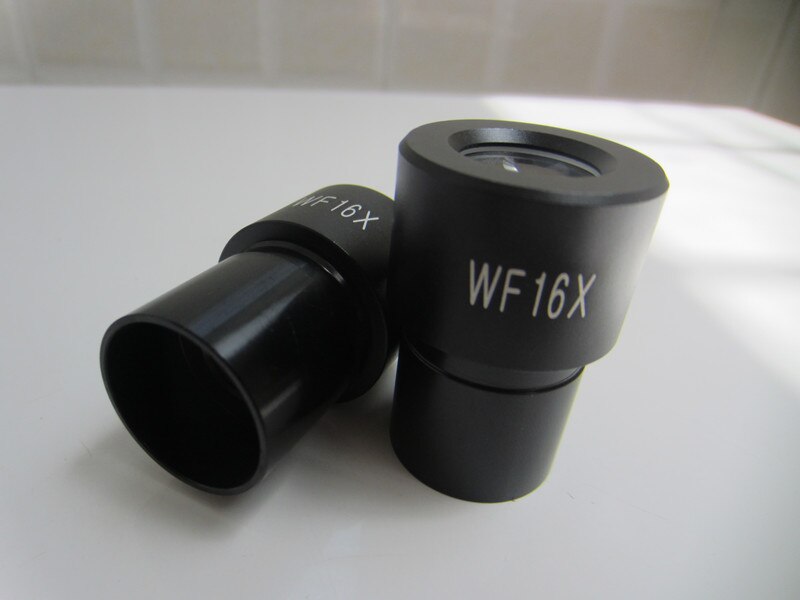 Optisk  wf16x 13mm vidvinkel biologisk mikroskop okular linse sammensat med monteringsstørrelse 23.2mm