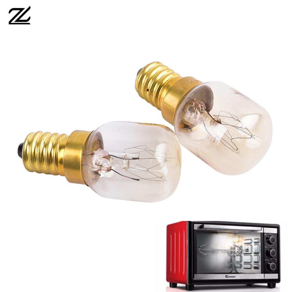 15w/25w husholdningsovnspærer  e14 varmhvite ovnspærer varmebestandig lys brødbakemaskinpære 220-230v 300 °c