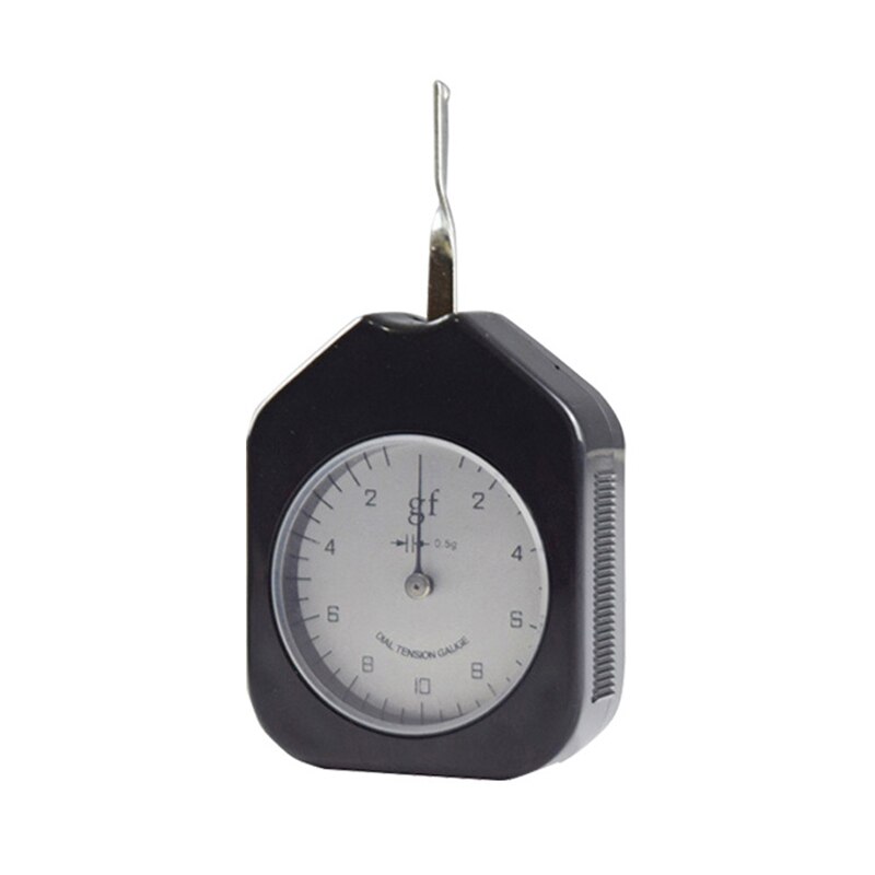 Spring tensiometer dial tension gauge Analog tensiometro Double pointers tensionmeter 0.3N-5N Uint N