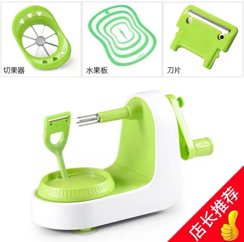Hand betrieben Apfel Schäler multifunktionale Schäler haushalt Peeling und rasieren hobel automatische schäler obst schneiden artefakt: Paket 4