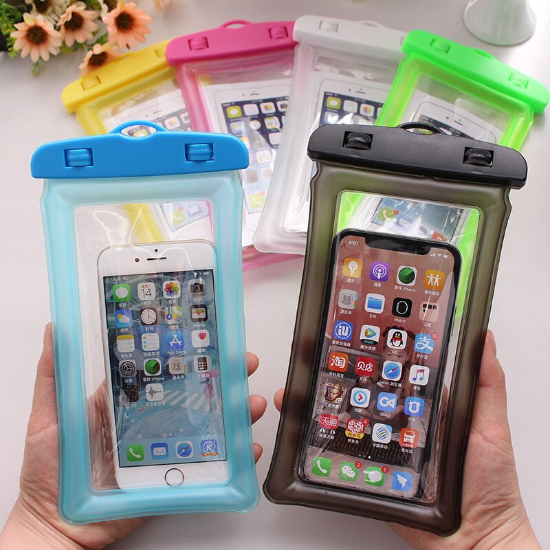 Runseeda 6 Zoll Telefon Schwimm Airbag Schwimmen Tasche Wasserdichte praktisch Tasche praktisch fallen Für Schwimmen Tauchen Surfen BeachUse