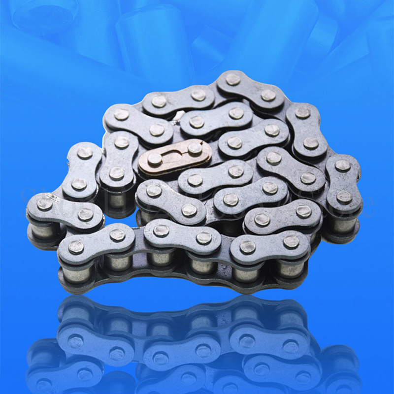 1PCS 0.5-5 Meter Koolstofstaal Korte Pitch Roller Chain Industriële Transmissie Keten 04C 06B 08B 10A 12A 06B-2 08B-2 10A-2