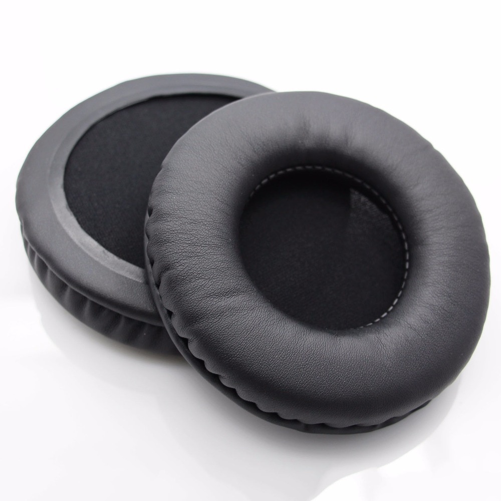 Oreillettes de remplacement en cuir noir, coussinets pour écouteurs Sony, MDR RF865R RF865RK
