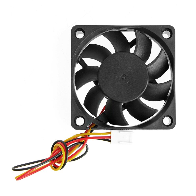DC 12V 3-Pin 60x60x15mm PC Computer CPU System Sleeve-Bearing Cooling Fan 6015 40JB