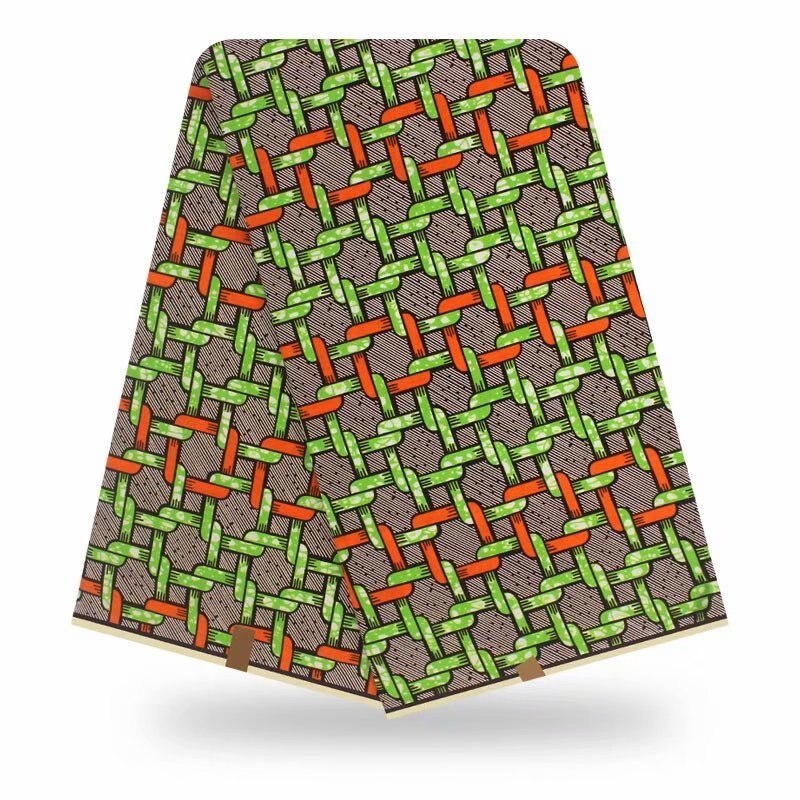 Afrikkalainen kangas vaha printa ankara kangas 100%  puuvillamateriaali afrikkalainen perinteinen vahakangas ompelumekko 6 jaardia
