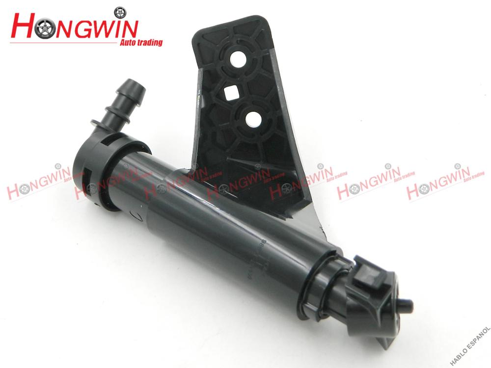 98671-2W500(LH)&98672-2W500(RH) Front Headlamp Washer Nozzle Cap Fits Hyundai Santa Fe DM Grand Fe 15-18 986712W500 986722W500: LEFT
