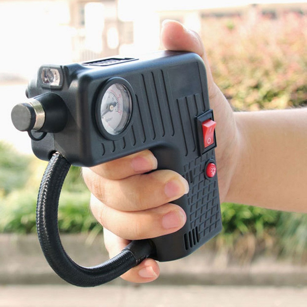 Draagbare Luchtcompressor Elektrische Pomp 12V Autoband Inflator Multifunctionele Auto Fiets Tire Inflator Pomp Voor Auto Emergency