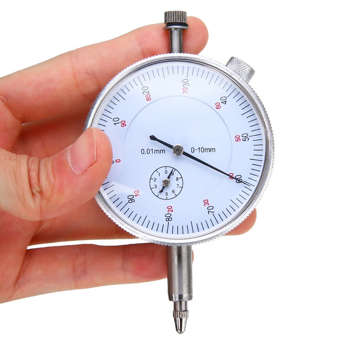 0.01mm Precision Indicator Gauge 0-10mm Dial Indicator High Accuracy Concentricity Measurement Instrument Resolution Indicator