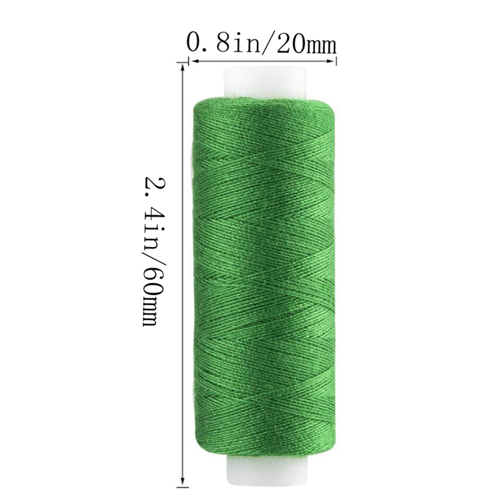 39 Spools Polyester Sewing Thread Silk Cord for Overlock Hand Sewing Machine