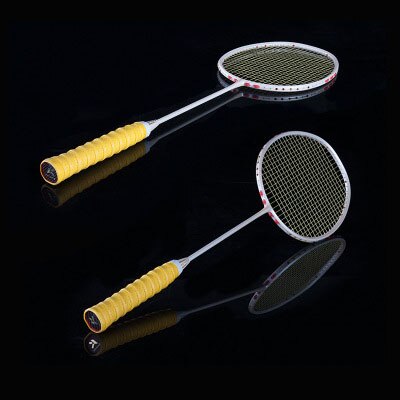KAILITE 4U 80g Strung Badminton Racket Carbon Badminton Racquet 30-32LBS free Grips and Wristband: C5