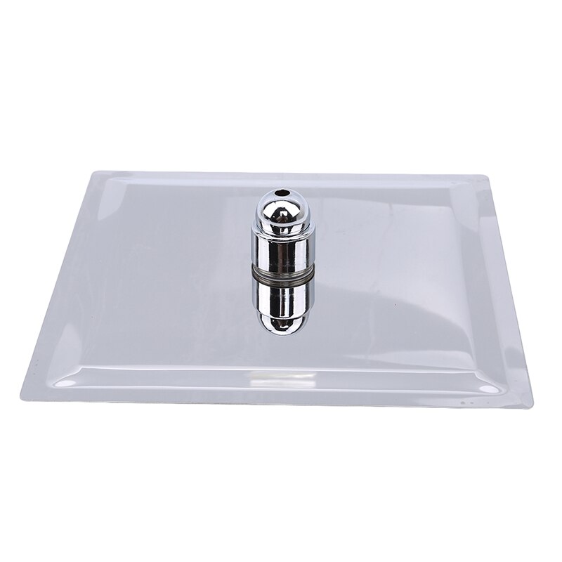 10/8/6 Inch Roestvrij Staal Ultra-Dunne Waterval Douchekoppen Regendouche Regen vierkante Ronde: square / 15cm