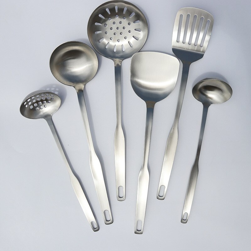 Stainless steel kitchen utensils set to spread the explosion of supply sources kitchen utensils cooking soup spoon spatula