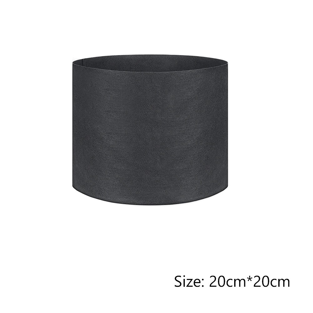Pflanze Blume Tasche hause garten werkzeuge Töpfe 1-30 Gallonen Pflanze Wachsen Tasche Belüftung Stoff Wurzel stoff garten Gemüse jardin große: 20X20 ohne handhaben
