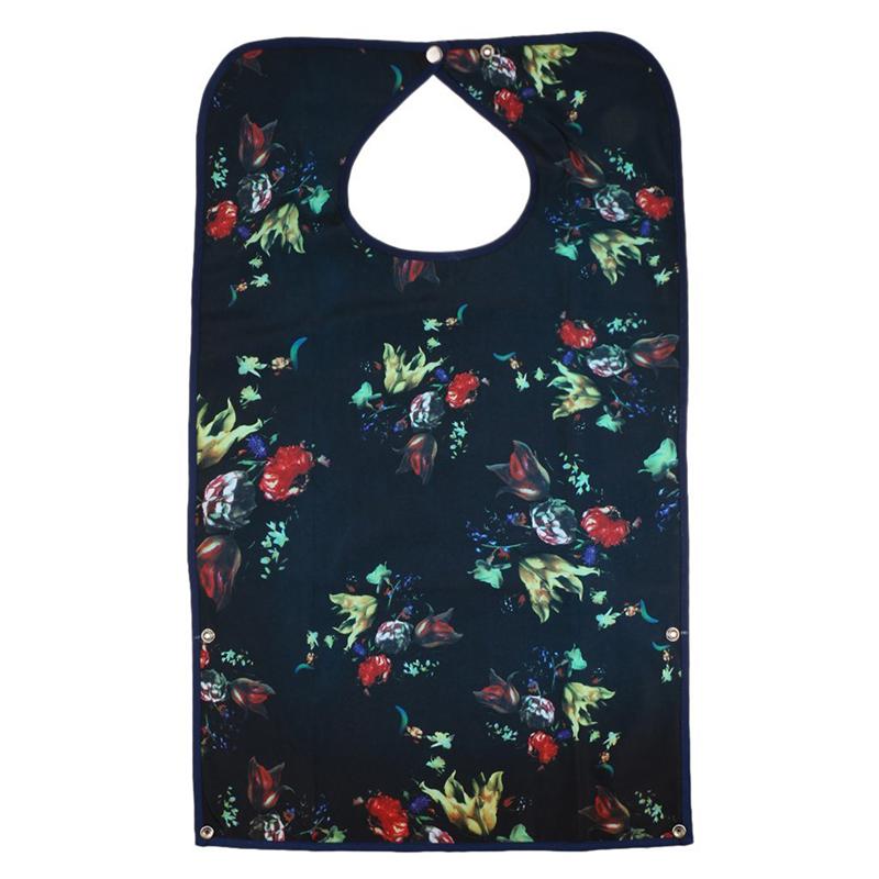 Baby Kids Etenstijd Protector Waterdichte Bib Handicap Bloemen Aid Schort Wasbaar Grote Kleding Protectors
