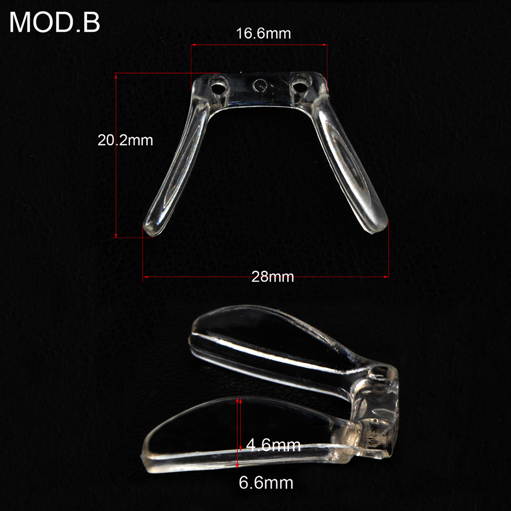 10pcs Bridge Conjoined PVC plastic Nose Pads eyeglasses eyewear nose pads 4models optipn