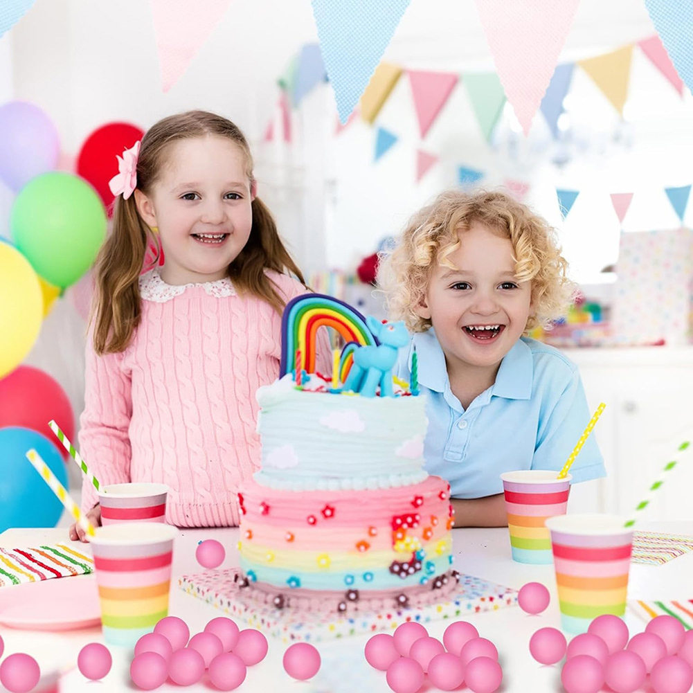 50 Uds. Bolas de colores lavables, pelotas de Ping Pong de 40mm, bolas multicolores para decoración de de cerveza, juegos competitivos