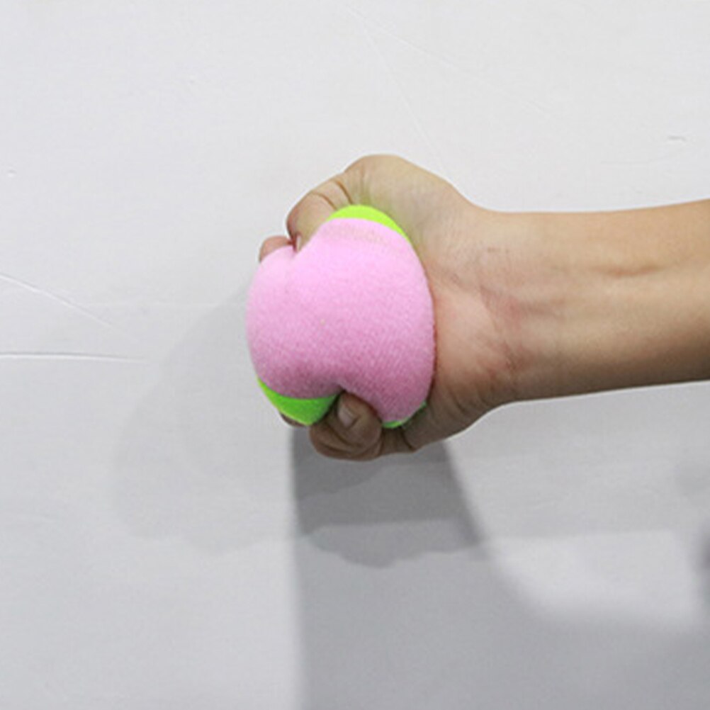 1 Set Toss de pelota pegajoso tonto objetivo tirar la bola al aire libre interactivo juguete (1 par bola objetivo y 4 Uds bola)