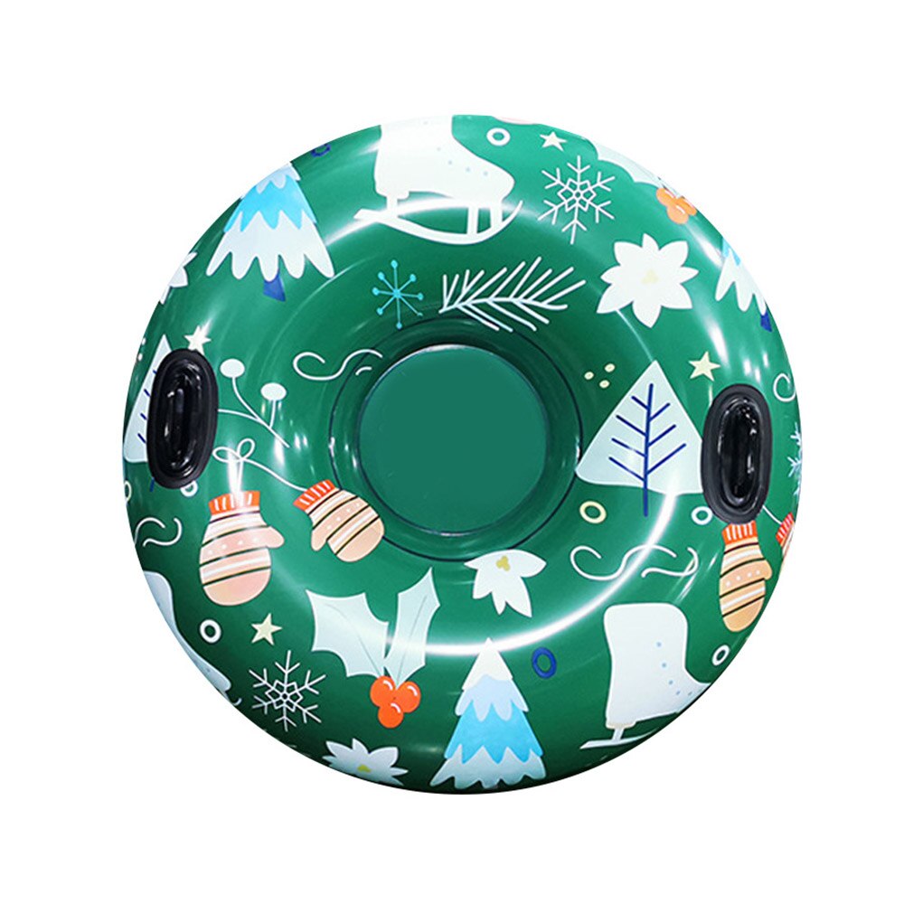 Bote inflable de PVC para nieve para niños, tabla de esquí flotante, juguete de invierno: Default Title