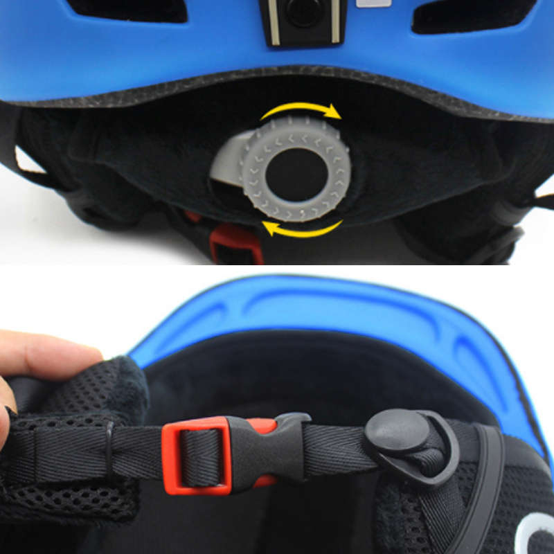 Adult Ski Helmet Unisex Winter Sports Helmets Breathable Skating Safety Protective Gear for Skateboard Roller Snowboard